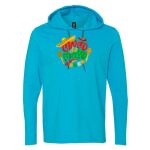 Softstyle® Lightweight Hooded Long Sleeve T-Shirt Thumbnail