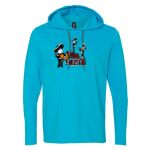 Softstyle® Lightweight Hooded Long Sleeve T-Shirt Thumbnail