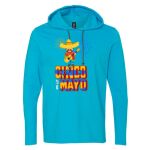 Softstyle® Lightweight Hooded Long Sleeve T-Shirt Thumbnail