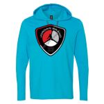 Softstyle® Lightweight Hooded Long Sleeve T-Shirt Thumbnail