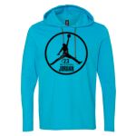 Softstyle® Lightweight Hooded Long Sleeve T-Shirt Thumbnail