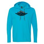 Softstyle® Lightweight Hooded Long Sleeve T-Shirt Thumbnail