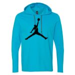 Softstyle® Lightweight Hooded Long Sleeve T-Shirt Thumbnail