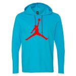 Softstyle® Lightweight Hooded Long Sleeve T-Shirt Thumbnail