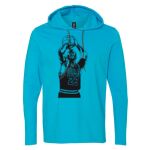 Softstyle® Lightweight Hooded Long Sleeve T-Shirt Thumbnail