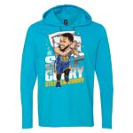Softstyle® Lightweight Hooded Long Sleeve T-Shirt Thumbnail