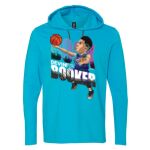 Softstyle® Lightweight Hooded Long Sleeve T-Shirt Thumbnail