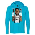 Softstyle® Lightweight Hooded Long Sleeve T-Shirt Thumbnail