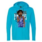 Softstyle® Lightweight Hooded Long Sleeve T-Shirt Thumbnail