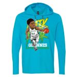 Softstyle® Lightweight Hooded Long Sleeve T-Shirt Thumbnail