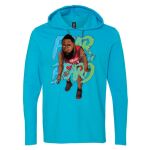 Softstyle® Lightweight Hooded Long Sleeve T-Shirt Thumbnail
