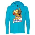 Softstyle® Lightweight Hooded Long Sleeve T-Shirt Thumbnail