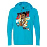 Softstyle® Lightweight Hooded Long Sleeve T-Shirt Thumbnail