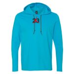 Softstyle® Lightweight Hooded Long Sleeve T-Shirt Thumbnail