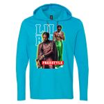 Softstyle® Lightweight Hooded Long Sleeve T-Shirt Thumbnail