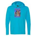 Softstyle® Lightweight Hooded Long Sleeve T-Shirt Thumbnail