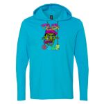 Softstyle® Lightweight Hooded Long Sleeve T-Shirt Thumbnail