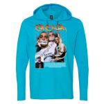 Softstyle® Lightweight Hooded Long Sleeve T-Shirt Thumbnail