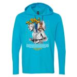 Softstyle® Lightweight Hooded Long Sleeve T-Shirt Thumbnail