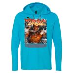 Softstyle® Lightweight Hooded Long Sleeve T-Shirt Thumbnail