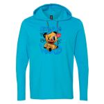 Softstyle® Lightweight Hooded Long Sleeve T-Shirt Thumbnail