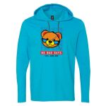 Softstyle® Lightweight Hooded Long Sleeve T-Shirt Thumbnail