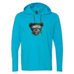 Softstyle® Lightweight Hooded Long Sleeve T-Shirt Thumbnail