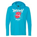 Softstyle® Lightweight Hooded Long Sleeve T-Shirt Thumbnail