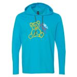 Softstyle® Lightweight Hooded Long Sleeve T-Shirt Thumbnail