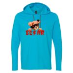 Softstyle® Lightweight Hooded Long Sleeve T-Shirt Thumbnail