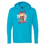 Softstyle® Lightweight Hooded Long Sleeve T-Shirt Thumbnail