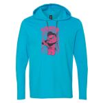 Softstyle® Lightweight Hooded Long Sleeve T-Shirt Thumbnail