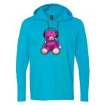 Softstyle® Lightweight Hooded Long Sleeve T-Shirt Thumbnail