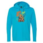 Softstyle® Lightweight Hooded Long Sleeve T-Shirt Thumbnail