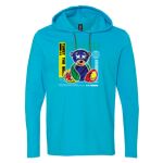 Softstyle® Lightweight Hooded Long Sleeve T-Shirt Thumbnail