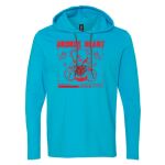 Softstyle® Lightweight Hooded Long Sleeve T-Shirt Thumbnail