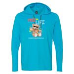 Softstyle® Lightweight Hooded Long Sleeve T-Shirt Thumbnail