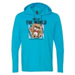 Softstyle® Lightweight Hooded Long Sleeve T-Shirt Thumbnail