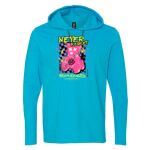 Softstyle® Lightweight Hooded Long Sleeve T-Shirt Thumbnail