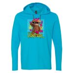 Softstyle® Lightweight Hooded Long Sleeve T-Shirt Thumbnail