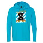 Softstyle® Lightweight Hooded Long Sleeve T-Shirt Thumbnail