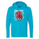Softstyle® Lightweight Hooded Long Sleeve T-Shirt Thumbnail