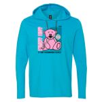Softstyle® Lightweight Hooded Long Sleeve T-Shirt Thumbnail