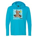 Softstyle® Lightweight Hooded Long Sleeve T-Shirt Thumbnail