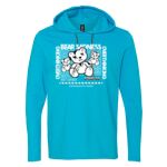 Softstyle® Lightweight Hooded Long Sleeve T-Shirt Thumbnail