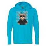 Softstyle® Lightweight Hooded Long Sleeve T-Shirt Thumbnail