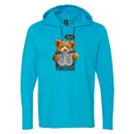 Softstyle® Lightweight Hooded Long Sleeve T-Shirt Thumbnail