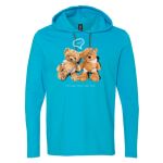 Softstyle® Lightweight Hooded Long Sleeve T-Shirt Thumbnail