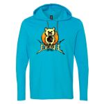 Softstyle® Lightweight Hooded Long Sleeve T-Shirt Thumbnail
