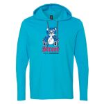 Softstyle® Lightweight Hooded Long Sleeve T-Shirt Thumbnail